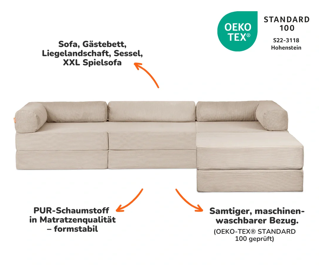 Family Ecksofa 3-Sitzer - Image 2