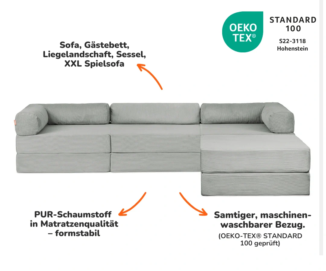 Family Ecksofa 3-Sitzer - Image 39