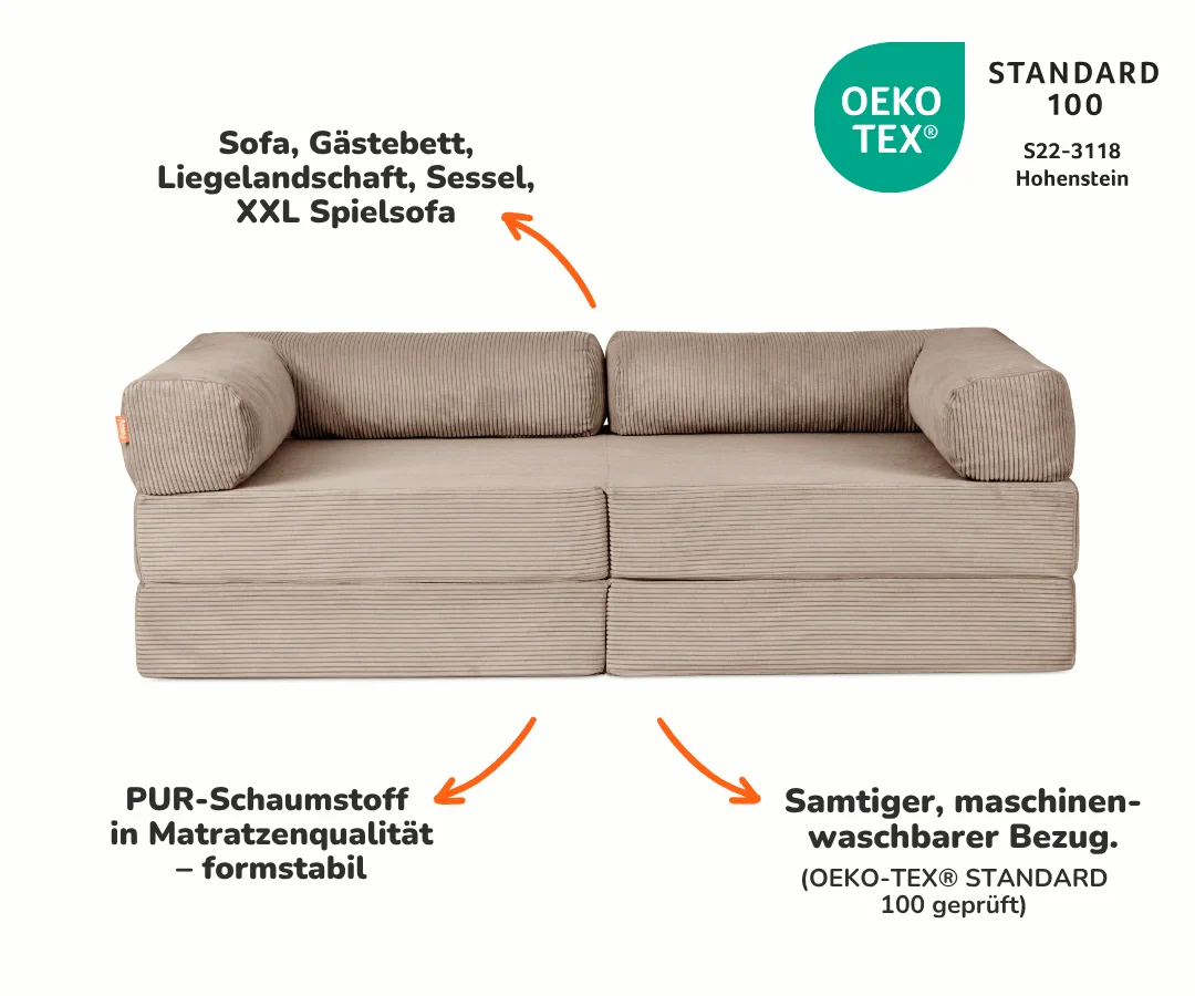 Family Sofa 2-Sitzer - Image 11