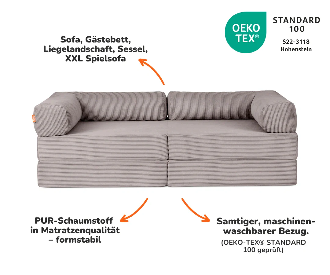 Family Sofa 2-Sitzer - Image 30