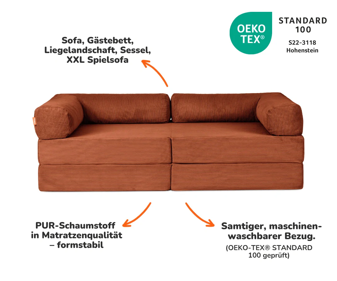 Family Sofa 2-Sitzer - Image 43