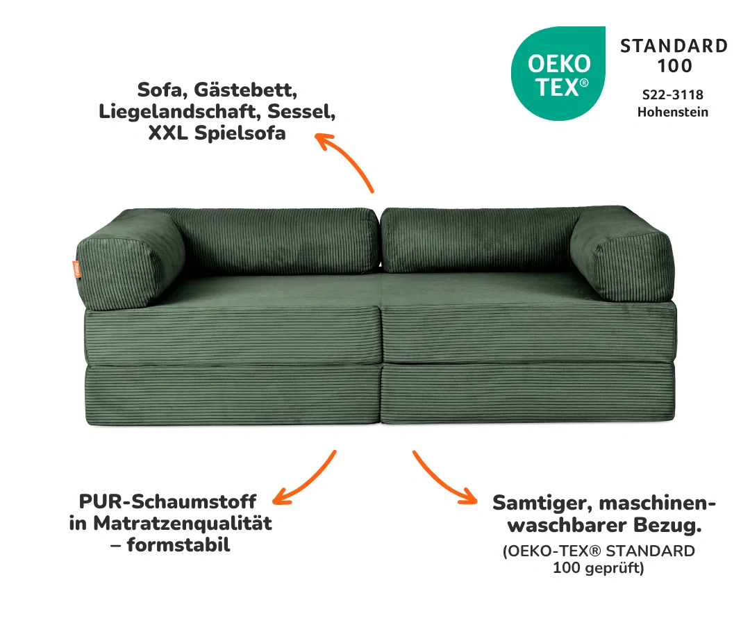 Family Sofa 2-Sitzer - Image 72