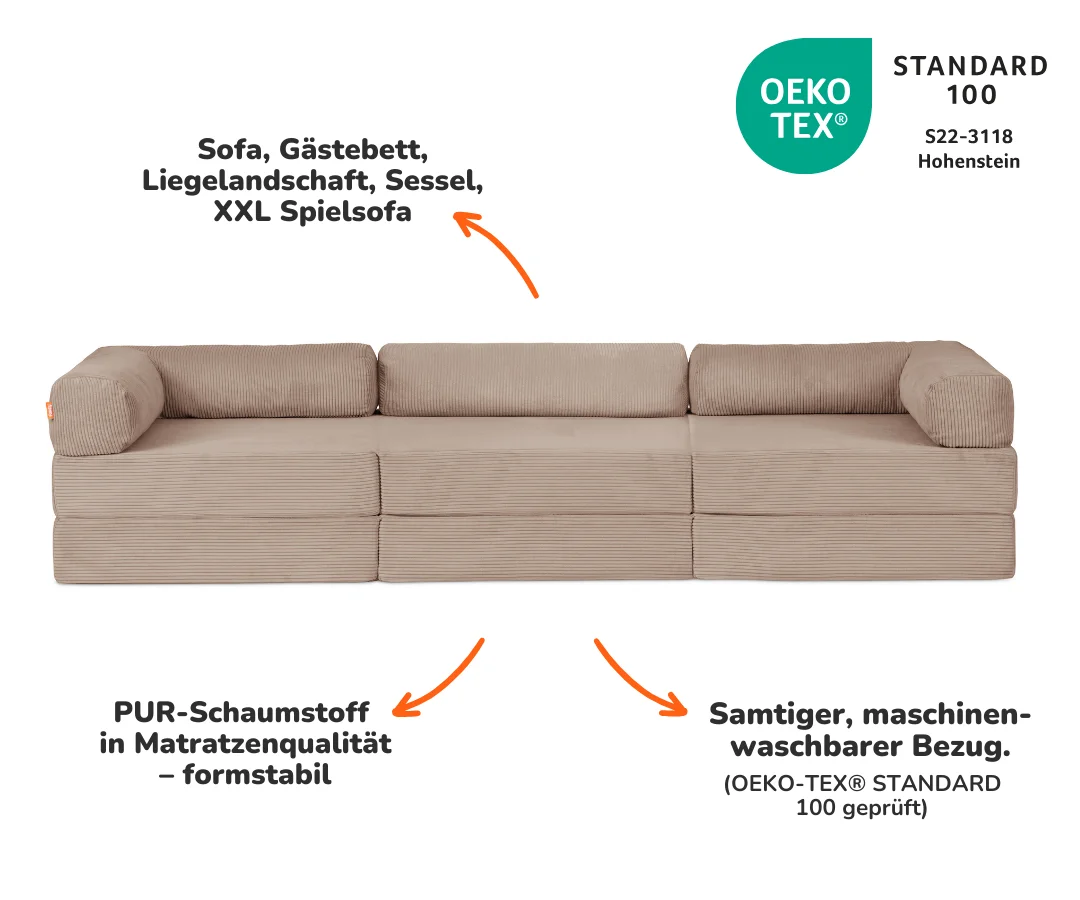 Family Sofa 3-Sitzer - Image 16
