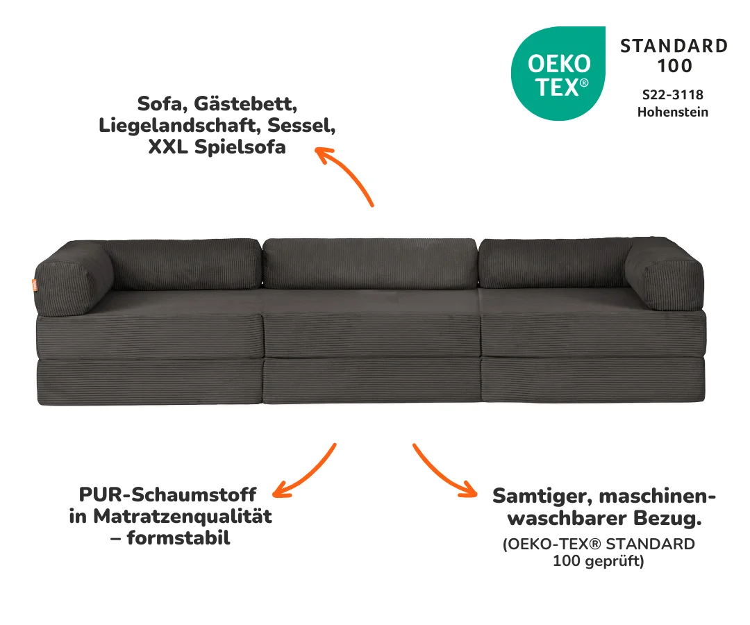 Family Sofa 3-Sitzer - Image 20