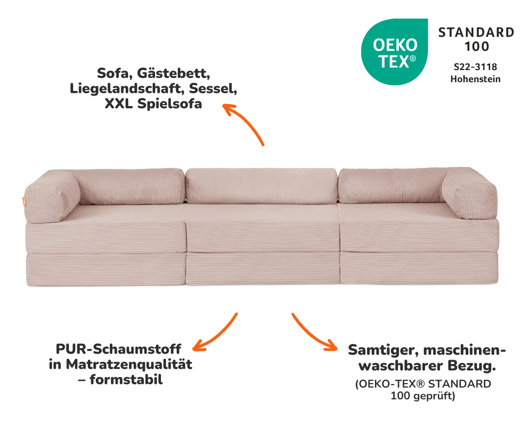 Family Sofa 3-Sitzer - Image 24